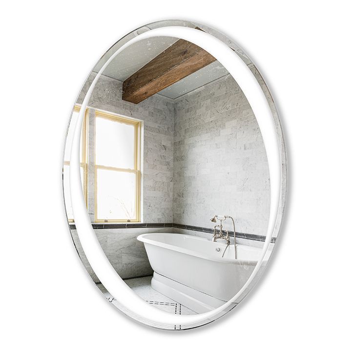 Дзеркало StudioGlass ARNO з підсвіткою овальне